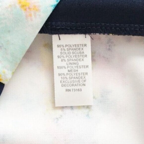 NWT‎ SPENSE Womens Size 12 Sleeveless Colorful Tank Sheath Career Dress - Picture 7 of 7